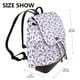 thumbnail image 2 of Easygdp Lavender Flowers Mochila de Cuero para Mujeres, Bolso de Hombro, Bolsos de Mano de Moda para Trabajo y Viajes, 2 of 4
