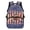 American Flag Rugby, variant on 17 Inch Cosmic Galaxy Space Backpack for Kids, Breathable Lightweight School Bag with Adjustable Shoulder Straps, Perfect for Kindergarten and Sports