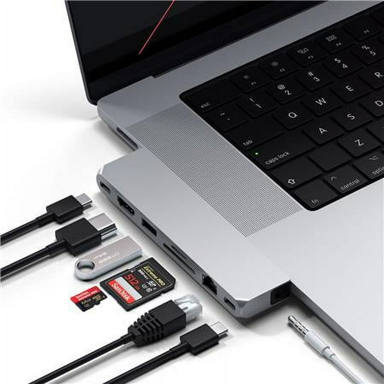 Satechi Thunderbolt 4 Slim Hub 5-in-1, USB C 60W Charging, Single