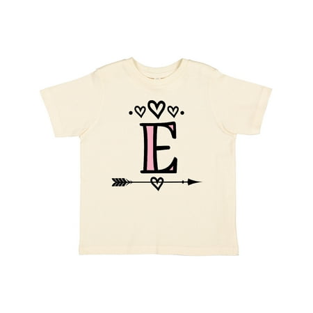 

Inktastic Letter E Monogram Tribal Arrow Gift Toddler Toddler Girl T-Shirt