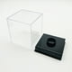 thumbnail image 5 of Wosthever Caja de almacenamiento de 2 uds., vitrinas cuadradas, soporte de exhibición, caja acrílica, escaparate de protección a prueba de, 5 of 6