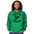 thumbnail image 5 of Don’t Be Negative Photographer Pun Hoodie Sweatshirt Women Men Brisco Brands X, 5 of 6