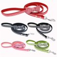 thumbnail image 3 of Chien Arc Cravate Collier Sangle Boucle Sangle Boucle Collier Réglable PU Animal Fournitures Chat Chaton Chiot Collier Corde, 3 of 7