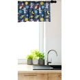 thumbnail image 3 of Ambesonne Space Window Valance, Cosmonaut Girl and Boy, 54" X 12", Multicolor, 3 of 3