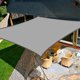 thumbnail image 3 of Tela triangular para protección solar | Lona impermeable anti-UV para jardín, patio, patio trasero y piscina | Toldo para sombra exterior | Instalación fácil | 1 unidad, 3 of 5