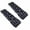 Black, variant on Wussanun 2Pcs Off-Road Traction Boards, Recovery Boards, Traction Mat Recovery Tracks for Sand Mud Snow Track Tire Ladder-Red