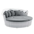 thumbnail image 5 of Modway Scottsdale Canopy Sunbrella® Outdoor Patio Daybed in Light Gray Gray, 5 of 9