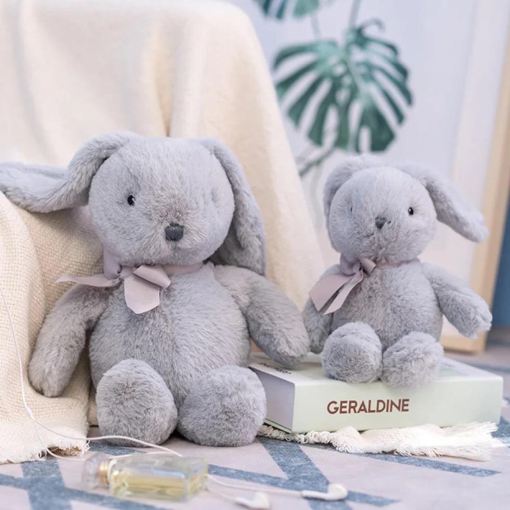 Mini Plush Lot Kawaii Pillows Rabbit Plushie Toys Bow Tie Hug Doll Creative Girls' Gifts Doll Kawaii Rabbit Plush Cartoon Animal