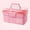 A-Pink, variant on Xoxingysm Multi Function Storage Box Nail Tools Nail Polish Storage Box Pink,Nail Polish Glue Storage Box Multifunctional Practical Multicolor Storage Box