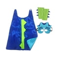 thumbnail image 3 of Disfraz con capa de dinosaurio para con de dinosaurio, guantes para pequeños, niñas, , vestido de recuerdo claro Colco Disfraz de Halloween, 3 of 8