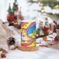 thumbnail image 2 of Yayeee Flameless Candles with Remote Flickering Battery Operated Multi Color Changing, Vibrant Dinosaur, 2 of 7