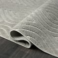 thumbnail image 6 of LR Home Astra 7'10" x 9'10" Gray Trellis Plush Indoor/Outdoor Area Rug Rug, 6 of 8