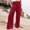 Wine, variant on Voncos Sweatpants for Women Warm Fleece Lined Pants Winter Fall Wide Legs Jogging Pants with Pockets