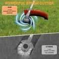 thumbnail image 5 of Floseru 52CC Gas Weed Wacker, 2-Cycle 2 in 1 Gas Weed Eater, Upgraded 2.2KW/8500rpm Weed Eater Gas Powered, Multi-Functional Trimming Tool Hedge Brush Cutter Complete Accessories, 5 of 8
