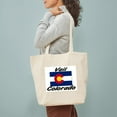 thumbnail image 3 of CafePress - Vail Colorado Tote Bag - Unisex Canvas Tote Bag, Beige, 1-Piece, 3 of 7