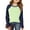 DN06_Light Green, variant on Resicozy Long Sleeve Shirts for Girls Fall Spring Color Block Crewneck Fashion Blouses Casual Winter Clothing White 8-9 Years