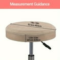 thumbnail image 2 of ATJIA Round Stool Cover Bar Stool Covers With Elastic Bands Slipcover Washable Stool Cushion Covers( 2/4/6 Pack), 2 of 6