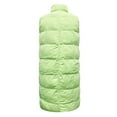 thumbnail image 6 of ZMHEGW Coats For Women Long Winter Vest Vest Thermal Padded With Pocket Vest Vest Padded Quilted Outdoor Long Fall Jackets, 6 of 6