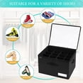 thumbnail image 2 of asddcavvf Large Capacity Shoe Storage With Lid Reinforced & Proof Home Closet Organizer under Bed Storage Containers 8 Inches High Collapsible Storage Boxes, 2 of 6