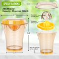 thumbnail image 3 of Hand Juicer 600ml (20 Ounces) Capacity Manual Squeezer Orange And Lime Squeezer And Kitchen Gadget, 3 of 8