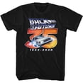 thumbnail image 1 of Back To The Future Thirty Five Black Adult T-Shirt, 1 of 2