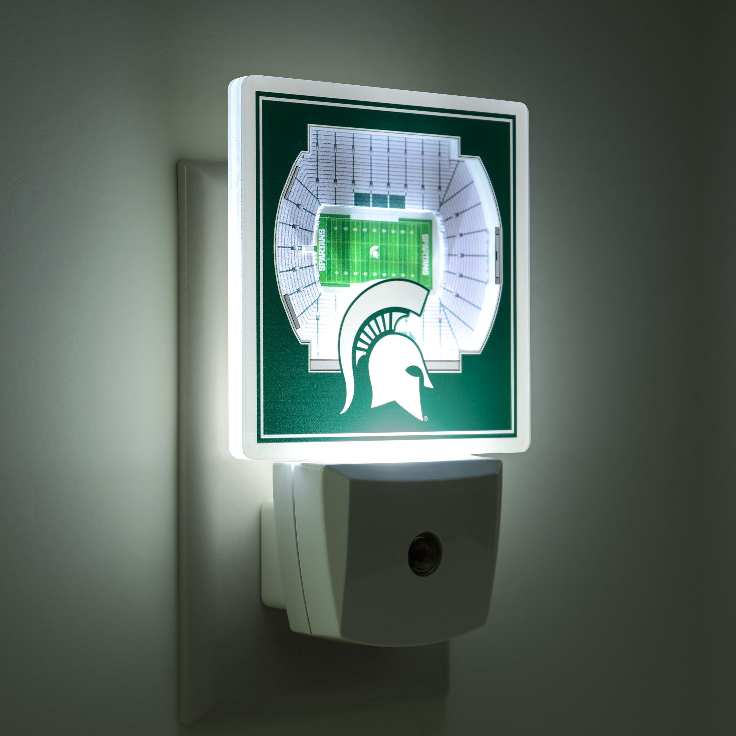 Michigan State Spartans StadiumView Nite Light