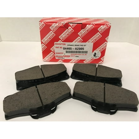 Toyota Brake Pads >> Genuine Toyota Front Brake Pads 04465 Az005 Toyota Brake Pads >> Genuine Toyota Front Brake Pads 04465 Az005