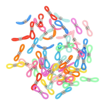 50 Pcs Silicone Anti-slip Glasses Ring Eyeglasses Ear Hooks Eyeglass Accessories