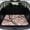 Pink Tree Branch, variant on Binienty Camo Deer Antler Print Car Trunk Cargo Liner, Anti-Skid Backing Rear Trunk Protector, Universal 29"x39" Stylish Vehicle Interior Accessory, Durable Mat for Most Sedan SUV