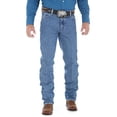 thumbnail image 2 of Wrangler Jean Coupe Cowboy de Performance Haut de Gamme pour Homme, Coupe Régulière, Délavé, 33W x 32L, 2 of 4
