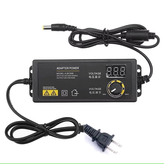 Universal AC to DC 3V~36V 60W Adjustable Power Adapter Supply Charger Electronics
