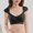 Black, variant on Seamless Push Up Bra for Shoulder Pad Strapless Sagging Support Comfortable Wireless T Shirt Daily Casual Wear Beige L
