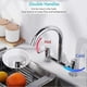 thumbnail image 3 of Kitchen Sink Mixer Tap,2 Hole Kitchen Mixer Tap,Dual Lever Bridge Kitchen Sink Mixer Tap, 3 of 5
