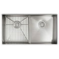 thumbnail image 3 of Kohler K-3838-3 Vault 33" Double Basin Top-Mount/Under-Mount 18-Gauge Stainless Steel, 3 of 7