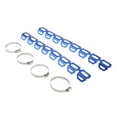 thumbnail image 4 of Silenciador de de Protección de Tubo de de 1 Pieza + Abrazaderas de Tubo de 4 Piezas para F800 F700 GS Azul Soledad  Protector de calor del tubo de escape, 4 of 7