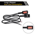 thumbnail image 4 of Unique Bargains 2 Pcs License Plate Light 12V Led Tag Lamp for Motorcycle Waterproof,Rainproof Red License Plate Light, 4 of 7