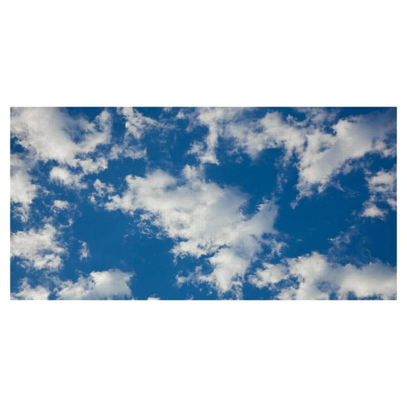 Masterpiece Art Gallery Cloud & Sky Blue II by Robin Constable Hanson Canvas Art Print 17" x 34"
