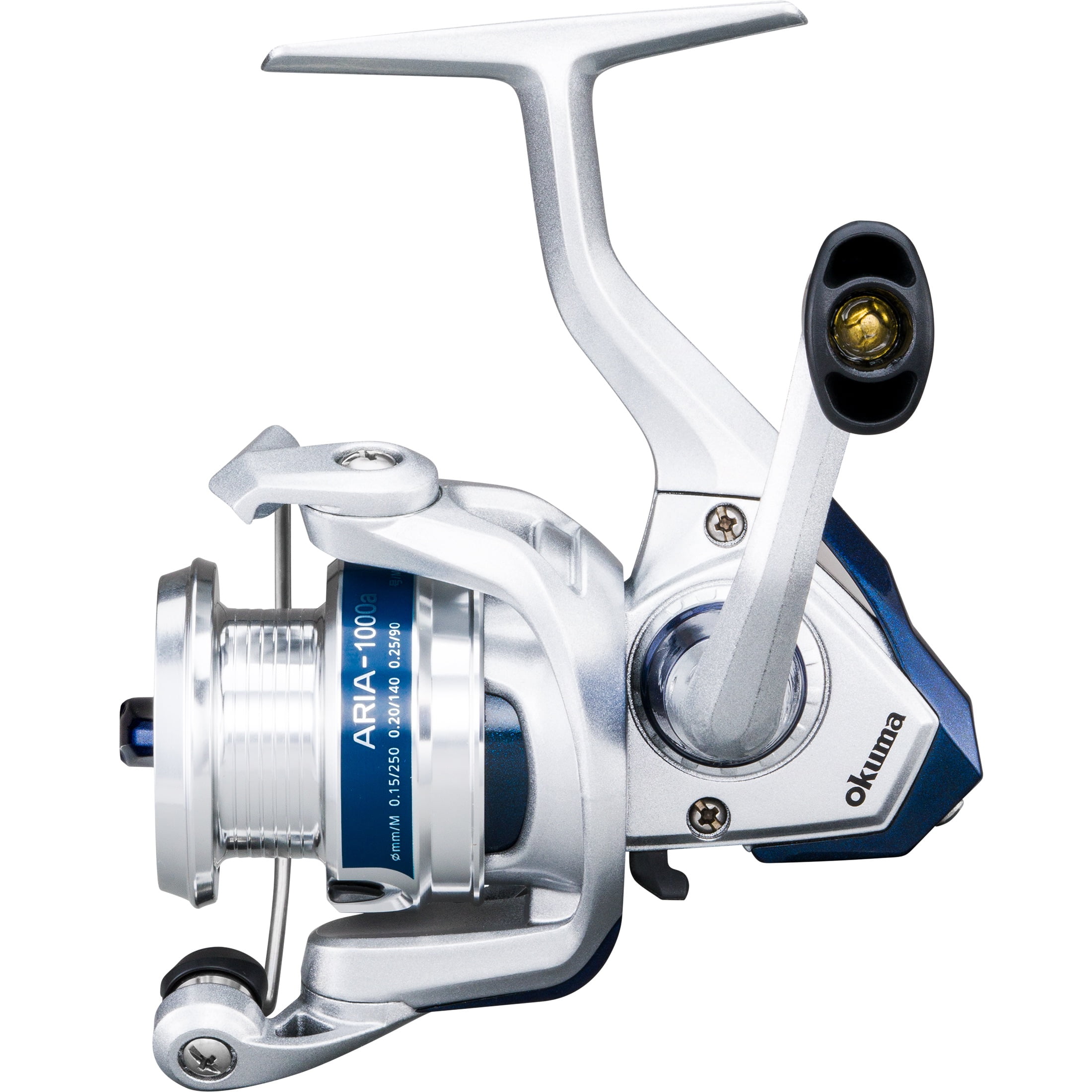 Okuma Aria 1000 Spinning Fishing Reel a Series in Clam Pack