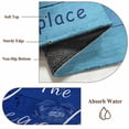 thumbnail image 6 of 6'x9' Area Rugs, Starfish Blue Indoor Outdoor Area Rug for Living Room Bedroom, Ocean Coastal Gradient Wood Grain Washable Bathroom Rugs Kitchen Floor Carpet Mats Home Decor Aesthetic, 6 of 8