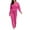 Pink, variant on CILENON 2 Piece Travel Outfits for Women Women's Fall/Winter Two Piece Long Sleeved Hoodie And Fleece Sweatpants Suit Plus Size Casual Outfits Womens Clothing Clearance Sale (Green,S)
