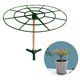 thumbnail image 3 of Soporte para plantas YONGSHENG redondo retráctil 5 uds blanco verde 30 x 25 cm, 3 of 5