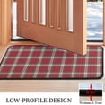 thumbnail image 3 of Red and Green Christmas Plaid Pattern Door Rugs,Washable Non Slip Door Mats Indoor,Decorative Door Mats,Entry Mat Indoor for Entrance,Bedroom,Kitchen,Bathroom,30"x17", 3 of 6