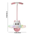 thumbnail image 3 of Qocolhg Pogo Ball with Handle, Pogo Stick Pogo Jumper for Kids Ages 6 & Up, Great Gifts for Boys and Girls, with Pump and Strong Grip Deck, Balance Trick Bounce Board Indoor Outdoor Pogo Jumper, 3 of 6