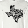 thumbnail image 4 of Inktastic Texas Silhouette Mandala Long Sleeve T-Shirt, 4 of 5