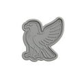 thumbnail image 3 of Majestic Eagle 412 Cookie Cutter - 4x3.2" Premium Baking Design, 3 of 6