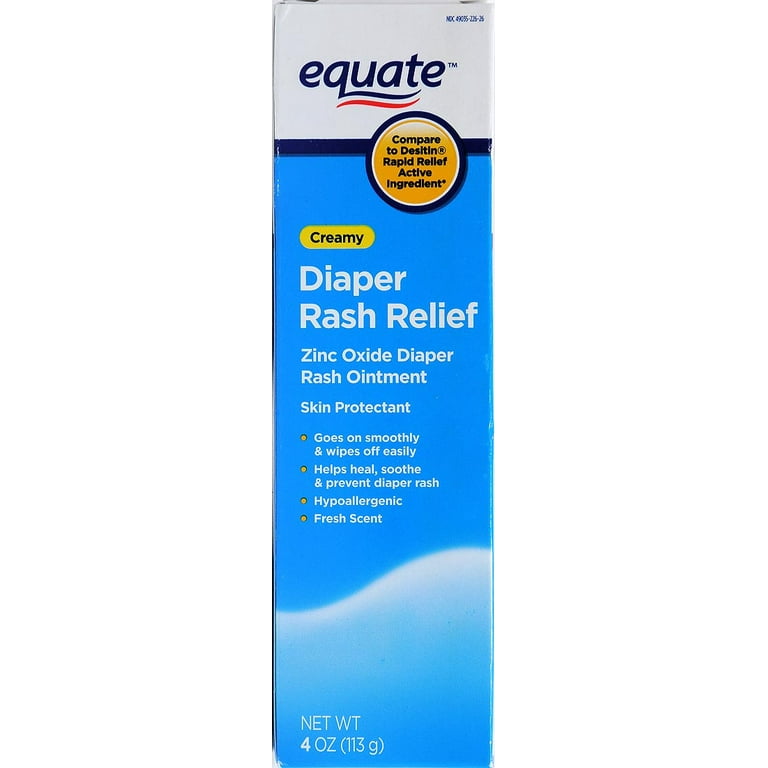 Equate Diaper Rash Cream 4 oz Walmart
