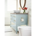 thumbnail image 2 of Amerock Appoint Golden Champagne Single Post Toilet Paper Holder, 2 of 8