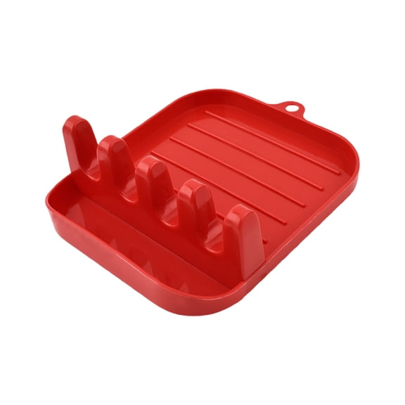 Leodye 1PCS Kitchen Utensil Organizer - with Draining Lid, Stores Spatulas, Chopsticks & Spoons -6.02x4.96x1.97in