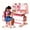 Pink #9, variant on 【US Shipped】 Kids Desk and Chair Set Height Adjustable, with Light, Book & Bottle Holder, Kids Art Desk, Kids Study Desk and Chair Set for Girls Boys Desk, Home School Drafting Desk for Children