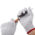 thumbnail image 2 of Protective Cutresistant Elastic Stab Resistant Kitchen Gardening Butcher Safety Gloves S #1, 2 of 10